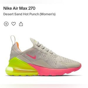 Women’s Nike Air Max 270 Size 8.5 *PRICE IS FIRM*
